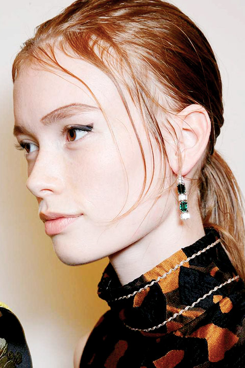 prada-ss15-wet-hair